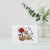 Carte De Visite Épices (Debout devant)