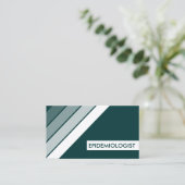 Carte De Visite EPIDEMIOLOGUE RÉtro (Debout devant)