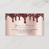 Carte De Visite Épilation de cire clous Dépilation Gâteau de choco (Dos)