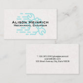 Carte De Visite Épingle à main (Devant / Derrière)