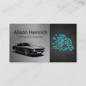 Carte De Visite Épingle à main | Magasin automatique (Devant)