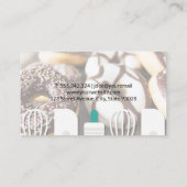 Carte De Visite Épingle à rouleaux de spatule de Whisk | Donuts (Dos)