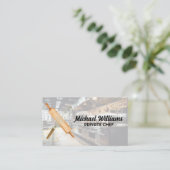 Carte De Visite Épingle à rouleaux de Whisk | Cuisine Restaurant C (Debout devant)