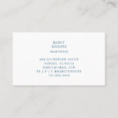 Carte De Visite Épingle De Cuissure De Seamstress Tailor Pin Spool (Dos)