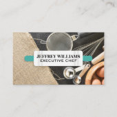 Carte De Visite Épingle | Ingrédients de cuisson (Devant)