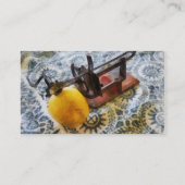Carte De Visite Éplucheur de pomme vintage (Dos)