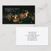 Carte De Visite Equaliseur d'onde audio de l'ingénieur (Devant / Derrière)