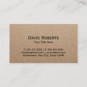 Carte De Visite Équine équitation équine équitation équestre rusti (Dos)