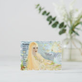 Carte De Visite Equinoxe automnal (Debout devant)