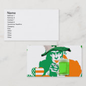 Carte De Visite Équipe d'Irlande américaine (Devant / Derrière)