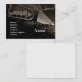 Carte De Visite équipement de construction (Devant / Derrière)