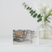 Carte De Visite équipement de construction lourd (Debout devant)