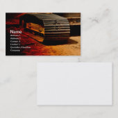 Carte De Visite équipement de construction lourd (Devant / Derrière)