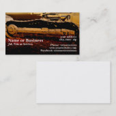 Carte De Visite équipement de construction lourd (Devant / Derrière)