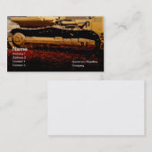 Carte De Visite équipement de construction lourd (Devant / Derrière)