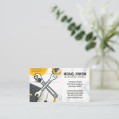 Carte De Visite Équipement de construction | Outils à main pour ré (Debout devant)