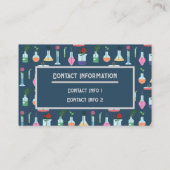 Carte De Visite Équipement de laboratoire botanique (Dos)