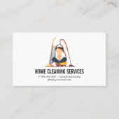Carte De Visite Équipement de nettoyage industriel | Maids (Devant)