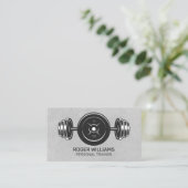 Carte De Visite Équipement De Salle De Sport | Kettle Bell (Debout devant)