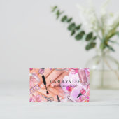 Carte De Visite Équipement d'outils de salons à ongles | Mains man (Debout devant)