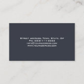 Carte de visite Équipement et solutions d'éclairag (Dos)