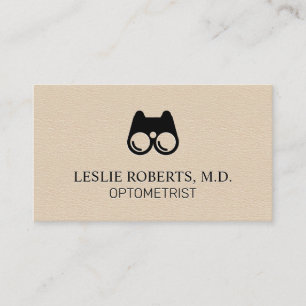 Carte De Visite Équipement oculaire Optométriste