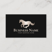 Carte De Visite Équitation Équitation Équine Club Pony Moderne (Devant)