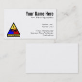 Carte De Visite ęr Vieille correction d'Ironsides d'ANNONCE (Devant / Derrière)