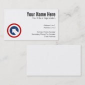 Carte De Visite ?ère correction de commande d'ainment (Devant / Derrière)