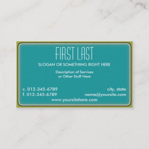 Carte De Visite Éric