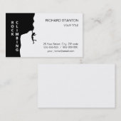 Carte De Visite Escalade rock (Devant / Derrière)