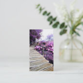 Carte De Visite escaliers de la glycine (Debout devant)