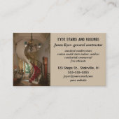 Carte De Visite Escaliers et rails modifiables (Devant)