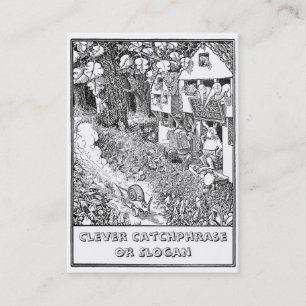 Carte De Visite Escargot rapide sur des roues