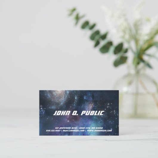 Carte De Visite Espace (Debout devant)