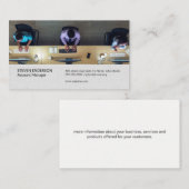 Carte De Visite Espace bureau | Employés travaillant (Devant / Derrière)