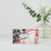 Carte De Visite Espace de travail du bureau d'accueil (Debout devant)