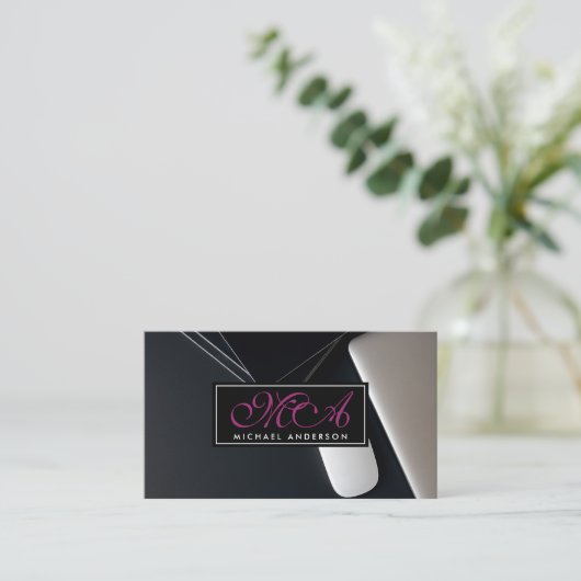 Carte De Visite Espace de travail moderne | Bureau (Debout devant)