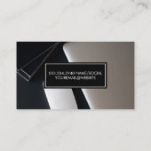 Carte De Visite Espace de travail moderne | Bureau (Dos)