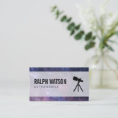 Carte De Visite Espace | Stellaire (télescope) (Debout devant)
