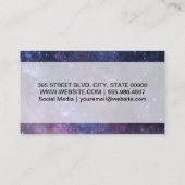 Carte De Visite Espace | Stellaire (télescope) (Dos)