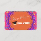 Carte De Visite Espagnol simple moderne (Devant)