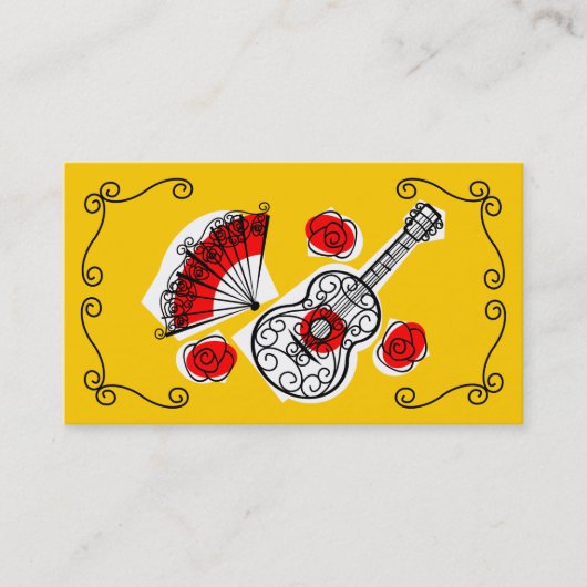 Carte de visite espagnol Souvenirs Corners (Devant)