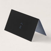 Carte De Visite Esprit maçonnique (bleu clair) (Dos)