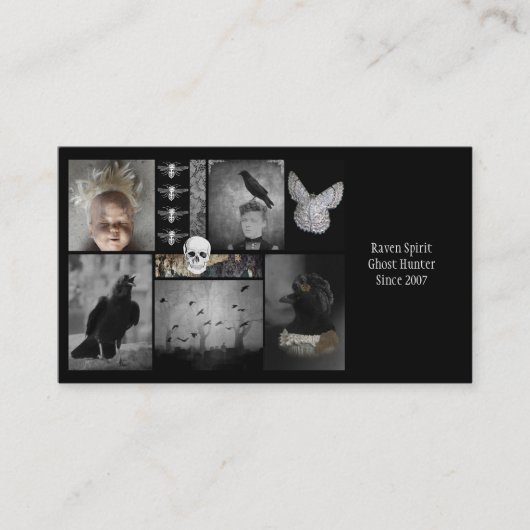 Carte De Visite Esprits Et Tantes (Devant)