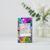 Carte De Visite Esquisse Imaginaire Art - Neon Abstrait Maj 1 (Debout devant)