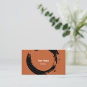 Carte De Visite Esquisse zen (Debout devant)