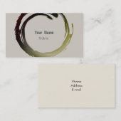 Carte De Visite Esquisse zen (Devant / Derrière)