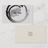 Carte De Visite Esquisse zen (Devant / Derrière)