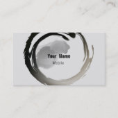 Carte De Visite Esquisse zen (Devant)